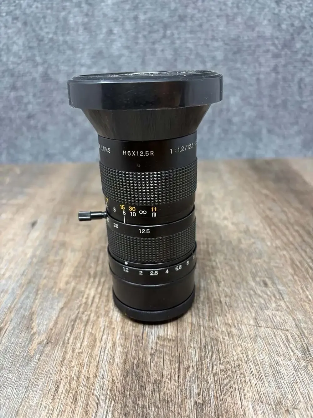 Vintage Fujinon TV Zoom Optical Lens H6x12.5D 1:1.4/12.5-75 Made in Japan